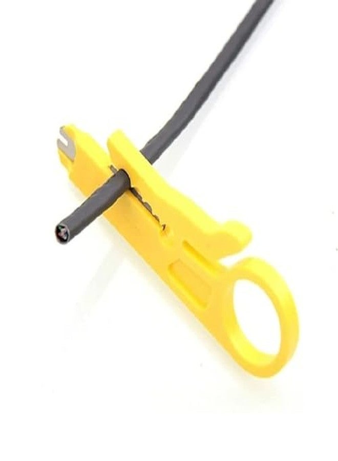 Robodo Wire Stripper Flat Nose Cable Cutter with Practical Punch Down Tool - Image 2
